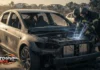 Burnt-Out Electric Car Ends Up in the Junkyard — But Workers Find Something Totally Unexpected